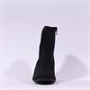 Wonders Anan Low Block Heel Stretch Boot - Black Suede